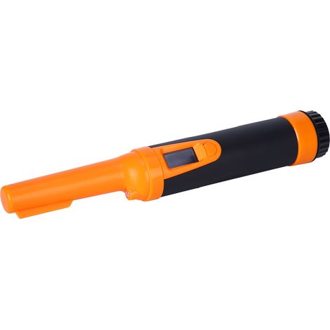 Détecteur de métaux portable étanche HS-10 avec écran LCD, orange (1/5)