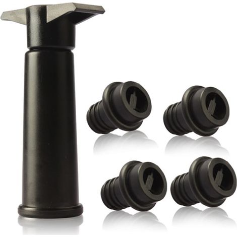 1 pompe, 4 bouchons, machine à sceller sous vide pour bouteilles de vin-AquaForge (1/5)