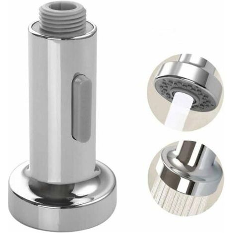 Douchette Robinet Mitigeur Evier Cuisine Press Down Pro Tête 2 Fonctions Jets Mitigeur Cuisine Douchette Universelle Accessoire (1/5)