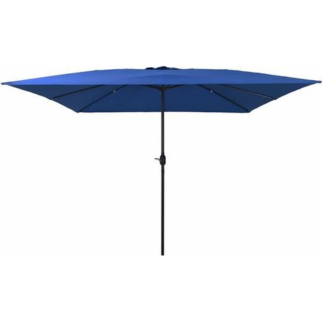 Parasol de jardin Azur 295 x 295 x 245 cm Polyester et Acier
