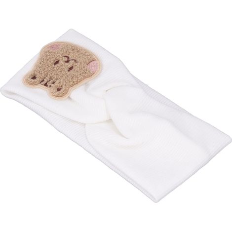 Weiches Baby-Stirnband aus Baumwolle mit Tiermotiven für Neugeborene und Kinder (1/5)
