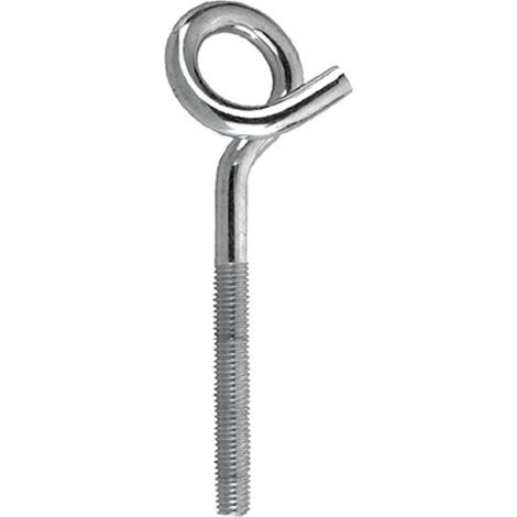 Gancio con anello filetto metrico M10 x 140 - 1 kg.