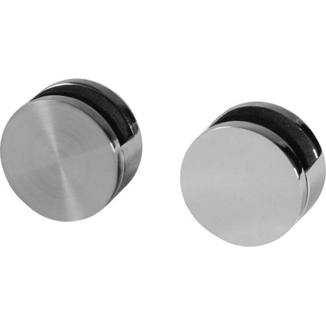4 Stück Spiegelhalter für 4 bis 6 mm Glas (1/5)