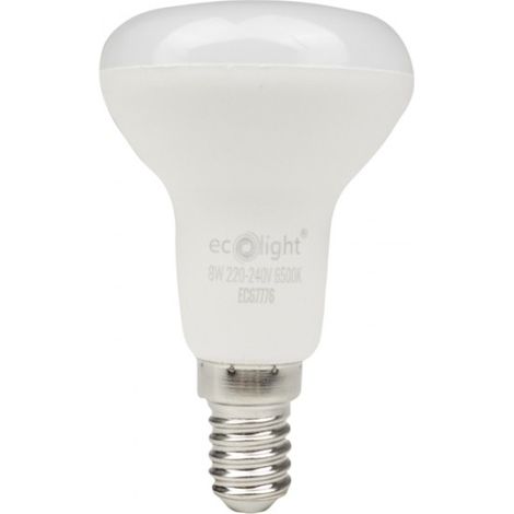 Ampoule LED R50 E14 8W 6500K 720lm anti-flicker Ecolight (1/5)