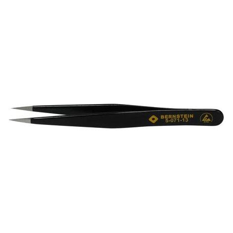 [NEUWERTIG] B-Ware BERNSTEIN Pinzette SMD Technik Spezialpinzette Präzisionswerkzeug Edelstahl 85mm (1/2)