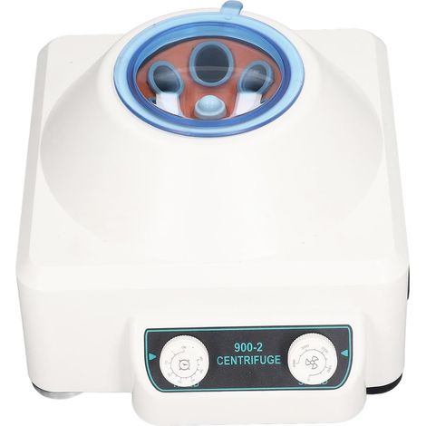 Mini Centrifugeuse, Centrifugeuse de Bureau de Laboratoire de 300 à 4000 Tr/min, Centrifugeuse électrique Portable à Faible Bruit avec Pieds Antidérapants pour le Sang, le Plasma (1/5)