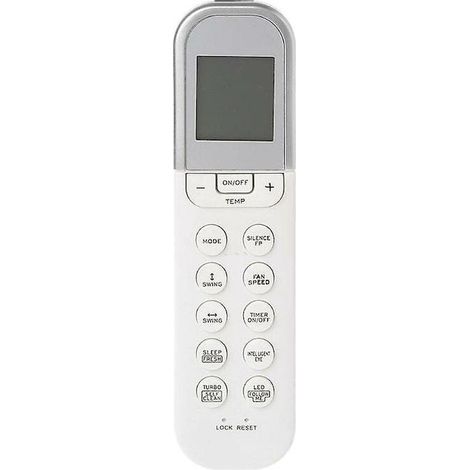 de Télécommande climatisation Midea design compact consommation d'énergie réduite (1/5)