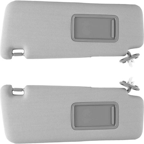 1 pair of 7432035A91B1 and 7432035A90E1 sun visors suitable for 10-23 Toyota 4Runner (1/4)