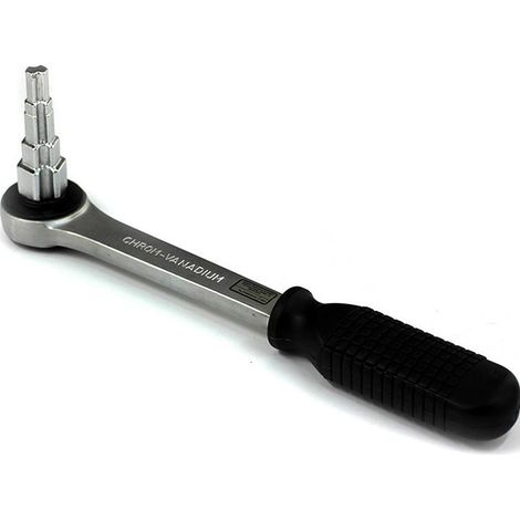Ratschenschlüssel aus Kohlenstoffstahl, 10–21 mm, rutschfester und ergonomischer Griff (1/5)