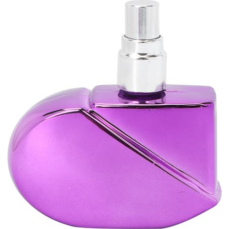 Flacon à parfum cœur rechargeable 25ml, vaporisateur vide portable violet (1/5)