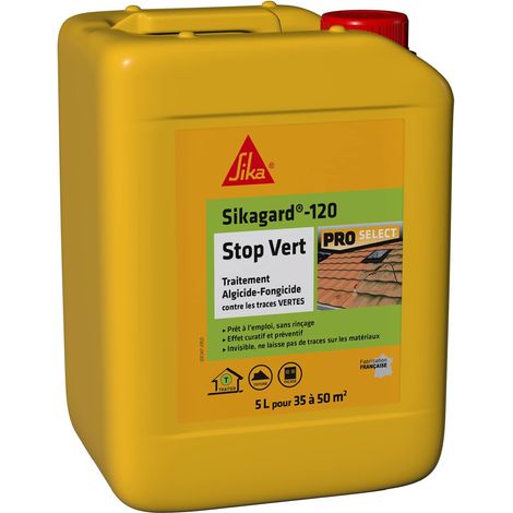 Traitement Algicide et Fongicide - Sikagard 120 Stop Vert - 5L (1/5)
