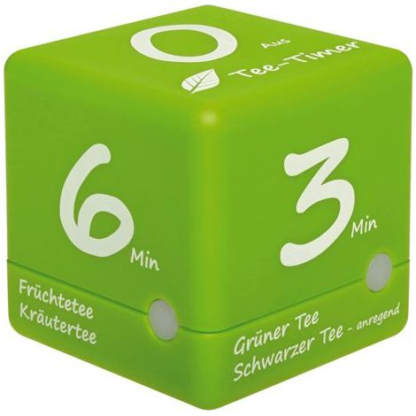 TFA Dostmann Tee-Timer Cube Timer Grün digital (1/5)