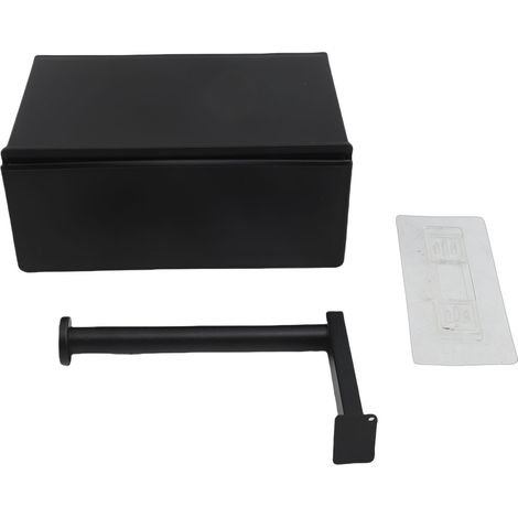 Porte Papier Toilette avec Étagère Tiroir – Rangement Tissu Suspendu Salle de Bain (1/4)