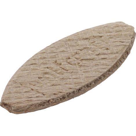 Wolfcraft – Plaquette de raccordement en bois de hêtre – Lot de 50 pièces – Adaptée pour fraise à bois multiple – Surface de raccordement T. 20 (1/10)