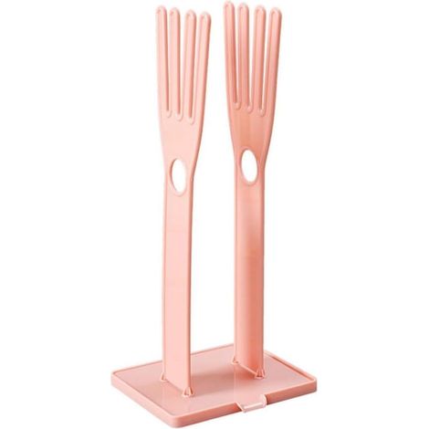 Support à Moufles Cuisine Multifonction en PP Double Support et Design Rehaussé pour Égouttoir, Étagère de Rangement Pratique Cuisine et Salle de Bain (1/5)