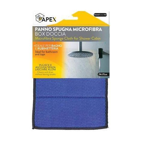 PANNO MICROFIBRA PER BOX DOCCIA
