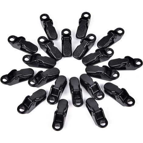 50PCS Tent Clips, Tarp Clips, Awning Clips, Camping Canopy Accessories (1/5)