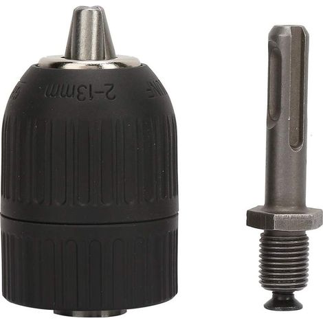 Mandrin sans clé 2.0-13mm – adaptateur queue ronde 1/2-20UNF + SDS – outil perceuse pratique (1/5)