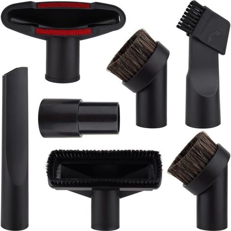Juego de accesorios universales para aspiradoras con boquillas y cepillos de 32 mm/35 mm, así como adaptadores para todos los modelos - Crezuo