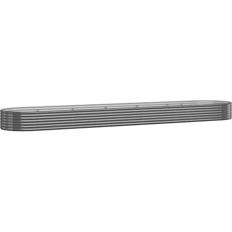 Maison Exclusive - Hochbeet Verzinkter Stahl 600x140x36 cm Anthra