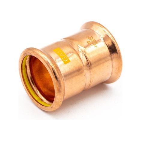 PrimaPress 42mm Copper Gas Coupler - Fast Flameless Installation
