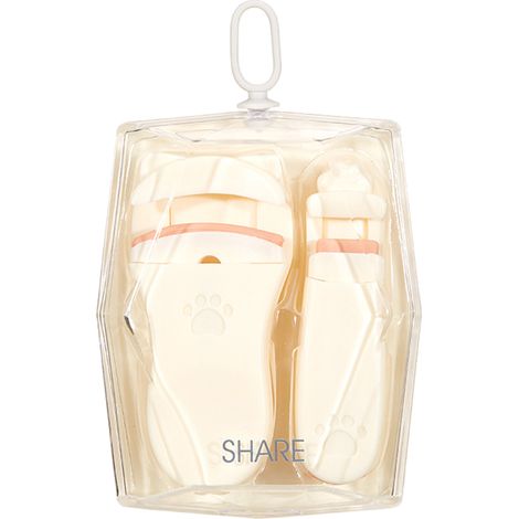 Curleur De Cils - Avec Patins En Silicone Remplaçables - Curleur D'Angle Pour Cils Externes - Kit Complet 2 Pièces (1/5)