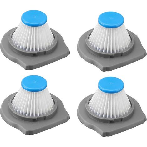 Lot de 4 filtres de rechange pour aspirateur BLACK+DECKER HLVCF10 (1/5)