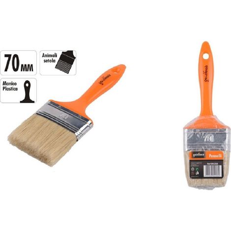 Trade Shop - PENNELLO 70MM PENNELLESSA IN PLASTICS FÜR VERNICIARE 90258 - (1/2)