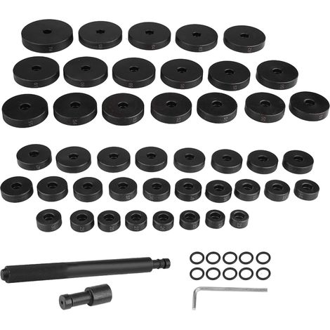 Kit de 51 pièces pour démontage et montage de bagues, extracteur et installateur de roulements, outil à main pour réparation automobile (1/5)