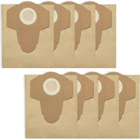 Sacs à poussière de 20 L pour aspirateur Einhell eau et poussière BT-VC 1250S - Pièces détachées et accessoires de remplacement (1/5)