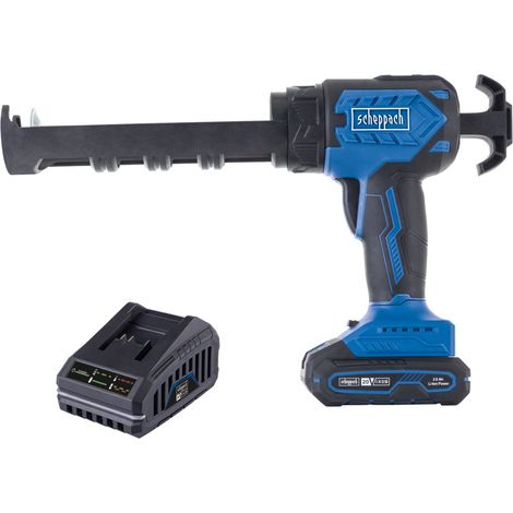 Pistola para silicona batería 20V 2000N Scheppach sec c-seg310-x (1/5)