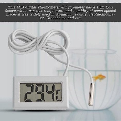 Thermomètre à eau, thermomètre numérique LCD