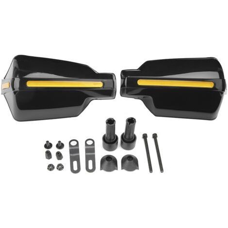 Protège-Mains Universel pour Guidon Moto - Pare-Vent et Bouclier de Protection (1/5)