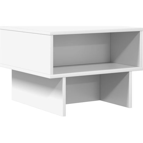 Maison Exclusive - Couchtisch Weiß 48 x 46 x 35 cm Holzwerkstoff
