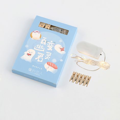 LED-Lichterkette mit Fotoclips für Partys, Hochzeiten, Weihnachten und als Heimdekoration (06) (1/2)