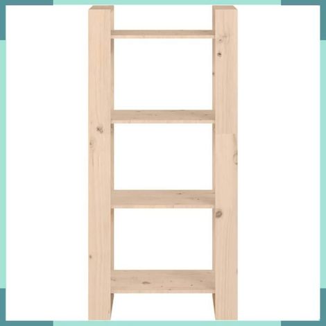 813884 Bibliothèque/Séparateur de pièce 60x35x125 cm Bois massif (1/5)