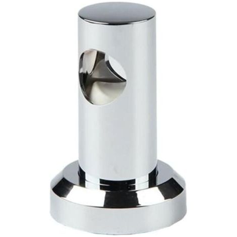 Support mural robuste de 22 mm - Support mural de douche - Support de fixation pour barre de douche - Fixation facile - Avec vis de fixation
