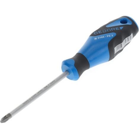Tournevis cruciforme PZ2, Tournevis, Manche à 3 composants, Longueur 210 mm, Outil, 2160 PZ 2, Acier (1/5)