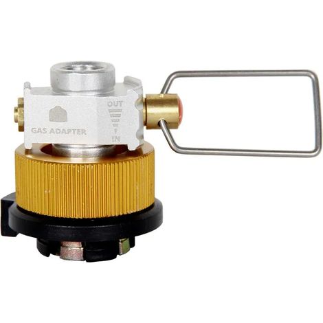 Adaptateur de gonflage pour réservoir de réchaud de camping extérieur, adaptateur de bouteille de gaz MAPP à charge mutuelle isobutane/butane, recharge de gaz pour vaporisateur, réchauds de cuisine po (1/5)