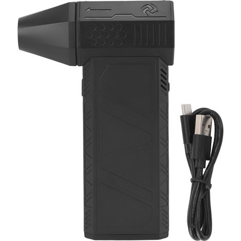 Ortviai Ventilateur Turbo Portable Rechargeable 6000 mAh, Moteur Sans Balais, Léger et Compact pour Extérieur