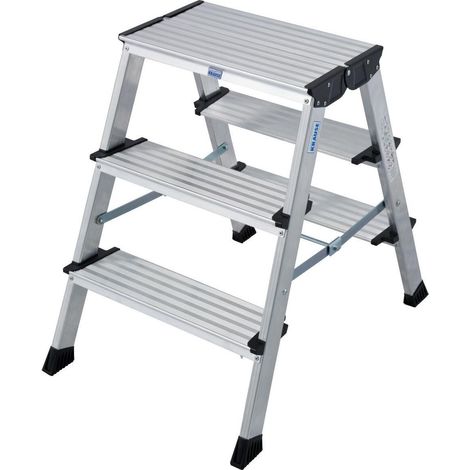 Treppo gradini pieghevoli 2x3 gradini 126030 KRAUSE