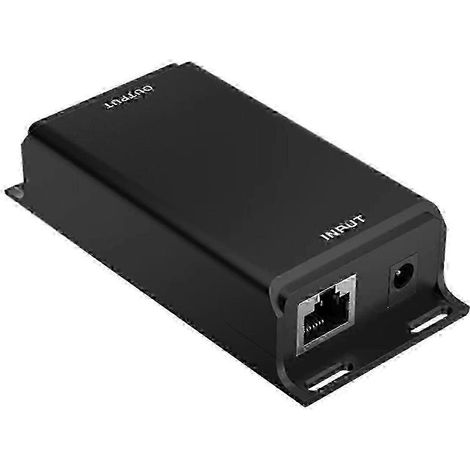 Injecteur PoE 12 V à 24 V pour systèmes d'énergie solaire avec prise en charge Gigabit et sortie PoE passive, édition 0809 (1/5)