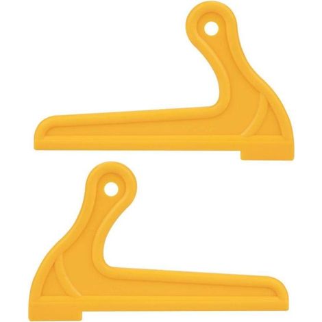 2pcs jaunes poussoirs,outil de sécurité pour scie circulaire de table et banc,scie à bois batons de sécurité pour table à bois,table de toupie (1/5)