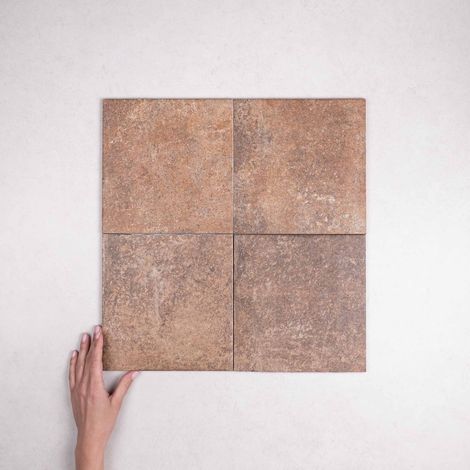 Carrelage Effet Terre Cuite TERRE ETRUSCHE 20.3x20.3 cm Marche (1/5)
