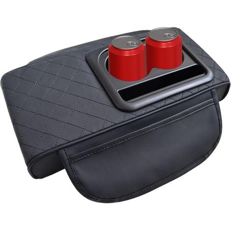 Housse d'accoudoir de voiture – Housse de console de voiture, accessoires automobiles, porte-gobelet central pour rangement quotidien, véhicule, voyage, camping-car, conduite pour homme et femme (1/5)