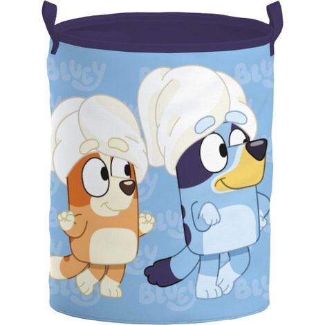 Panier à linge 50x32 cm Bluey et Bingo (1/4)