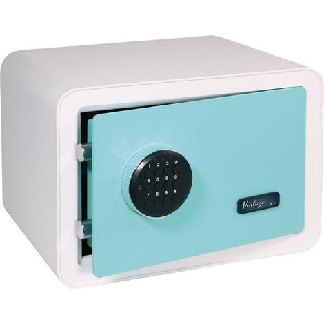 Caja fuerte sobreponer Vintage Blanca-AZ BTV (1/5)