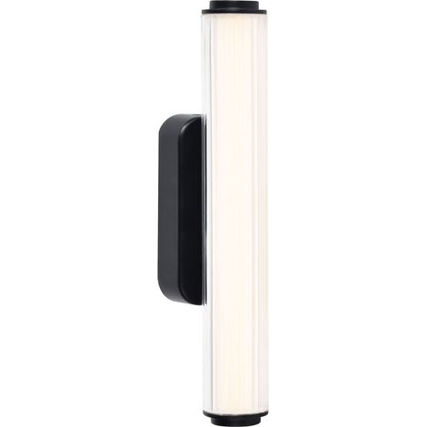 Applique murale Virelle 32  PMMA Noir ,  H. 32 - IP44 - LEDModule /  Nordlux Intérieur