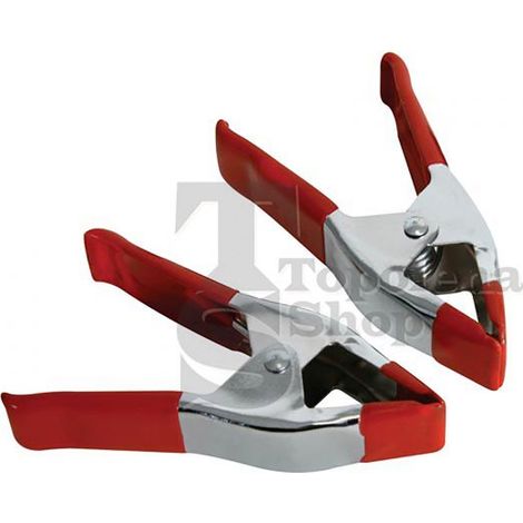 COPPIA PINZA A MOLLA 4" UNIVERSALE FISSAGGIO TELO TELONI AUTO CAMPER CAMPEGGIO