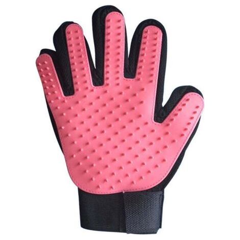 QORVA-Gants de toilettage Gants en fourrure Épilation Brosses pour chiens et chats